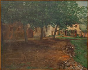 Budynek gospodarczy w Amorbach autorstwa Wilhelm Trübner