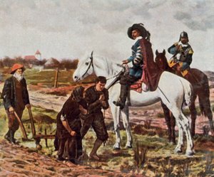 Rekruterzy z czasów wojny trzydziestoletniej autorstwa Wilhelm Werner Schuch