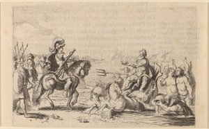 Aleksander Wielki i Neptun autorstwa Willem Basse