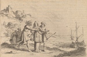 Porwanie Europy, 1634. autorstwa Willem Basse