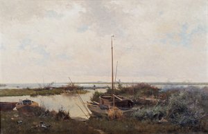 Krajobraz rzeki, 1882. autorstwa Willem Bastiaan Tholen