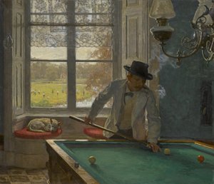 Bilard, 1896.