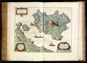 Ischia, 1642 autorstwa Willem Blaeu