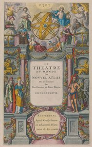 Le Theatre du Monde autorstwa Willem Blaeu
