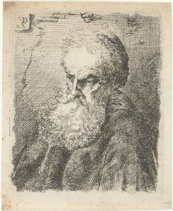 Popiersie starca z brodą autorstwa Willem Cornelis van Dijk