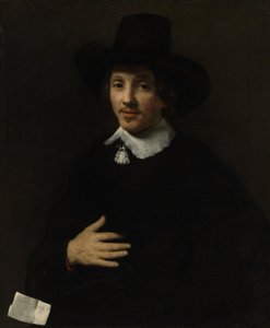 Portret mężczyzny Autoportret, 1653 lub 1655. autorstwa Willem Drost