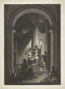 Alegoria masonerii, ok. 1810-1840 autorstwa Willem Grebner