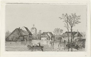 Powódź w Beesd, 1855