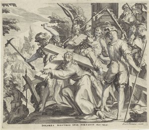 Rejsowy Tron Sprawiedliwości (tytuł serii) autorstwa Willem Isaacsz. van Swanenburg