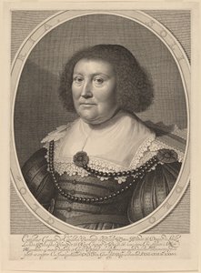 Katarzyna, hrabina Pallandt autorstwa Willem Jacobsz Delff after Michiel van Miereveld