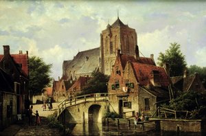 Nieznany obraz autorstwa Willem Koekkoek