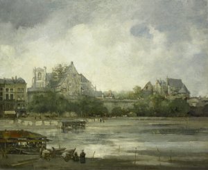 Widok na Nantes autorstwa Willem Leendert Bruckman