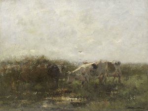 Krowy autorstwa Willem Maris