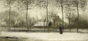 zimowy krajobraz autorstwa Willem Maris