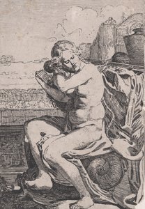 Batszeba czesząca włosy 1615.