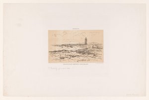 Widok wsi West-Terschelling (tytuł na obiekcie)