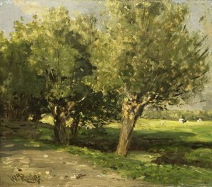 Wierzby autorstwa Willem Roelofs (I)
