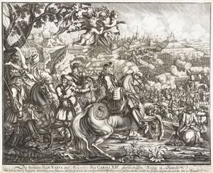 Bitwa pod Narwą 19 listopada 1700 autorstwa Willem Swidde
