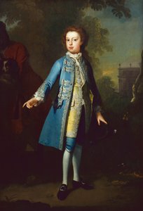 Portret 3. księcia Chandos jako chłopca (olej na płótnie) autorstwa Willem Verelst