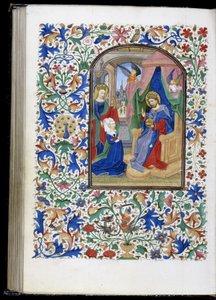 Besitzer von der heiligen Katharina Christus vorgestellt autorstwa Willem Vrelant