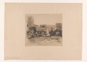 Widok na ulicę Sutter w San Francisco Sutter Street, San Francisco (tytuł oryginalny) autorstwa Willem Witsen (signed by artist)
