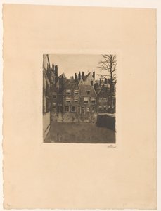 Groenendaal w Rotterdamie autorstwa Willem Witsen (signed by artist)