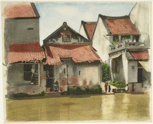 Dolne miasto Batavia autorstwa Willem Arnoldus Witsen