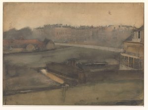 Widok na Oosterpark w Amsterdamie autorstwa Willem Arnoldus Witsen
