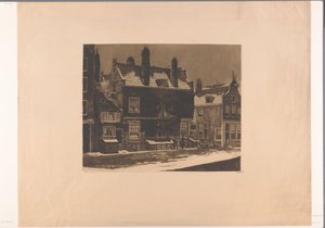 Krom Boomsloot, Amsterdam autorstwa Willem Arnoldus Witsen