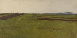 Krajobraz z polami autorstwa Willem Arnoldus Witsen