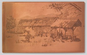 Długa oficyna, Gambar autorstwa Willem Arnoldus Witsen