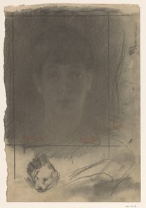 Portret, jedna twarz autorstwa Willem Arnoldus Witsen