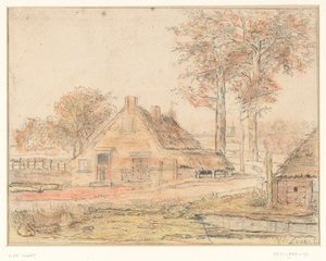 Farma w krajobrazie autorstwa Willem de Zwart