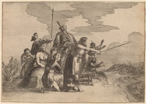 Faraon ginie w Morzu Czerwonym autorstwa Willem van Lande