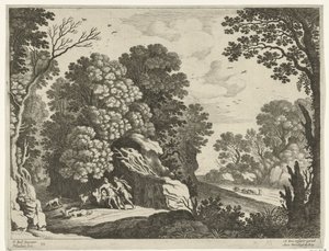 Cephalus i Procris Włoskie pejzaże (tytuł serii)