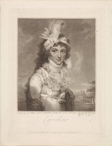 Portret Caroline Amalii Elisabeth z Brunszwiku-Wolfenbüttel