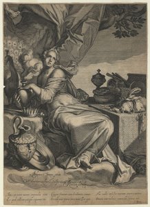 Alegoria próżności i przemijalności dóbr doczesnych, 1608
