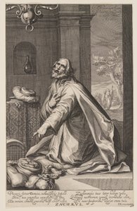Zachaeus, z książki Grzesznicy Starego i Nowego Testamentu autorstwa Willem van Swanenburgh