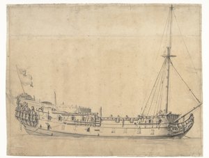 Lojalny Jerzy, wychowany po bitwie czterodniowej w czerwcu 1666 r.