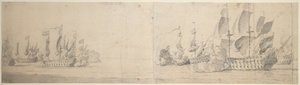 Działanie Beach i van Ghenta autorstwa Willem van de the Elder Velde