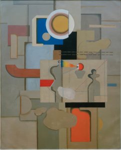 zdjęcie z pracowni autorstwa Willi Baumeister