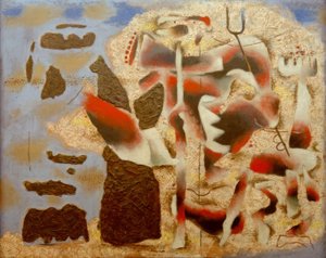 Atlantis autorstwa Willi Baumeister