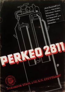 Projekt urządzenia spawalniczego autorstwa Willi Baumeister