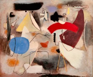 Sarabanda autorstwa Willi Baumeister