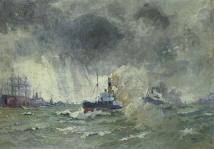 Norweska łódź pilotowa autorstwa Willi Otto Max Lange