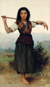 Mała Pasterka autorstwa William-Adolphe Bouguereau