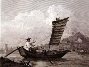 Ekonomia czasu i pracy na przykładzie chińskiego Watermana, grawerowanego przez Thomasa Medlanda (1755-1823) wyd. przez G. Nicol autorstwa William (after) Alexander