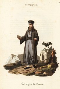 Grecki ksiądz prawosławny w Kotorze, Czarnogóra