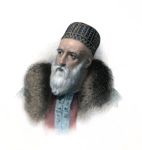 Ali Pacha / Pasha, znany również jako "Lew z Yanniny autorstwa William (after) Finden