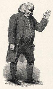 Samuel Johnson — angielski autorstwa William (after) Finden